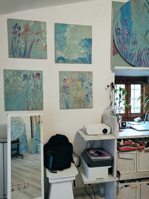 Elisa Zadi in the Studio