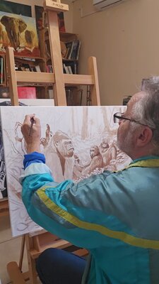 Pierre-Yves Blasco in the Studio: Dans mon atelier