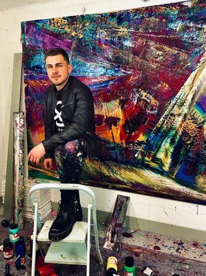 Mirko Nikolic in the Studio