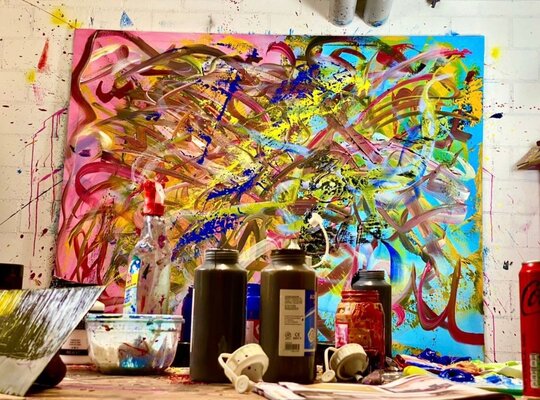 Mirko Nikolic in the Studio