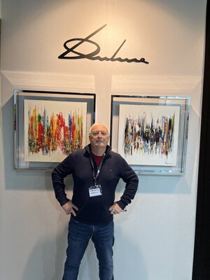 Richard Dubure in the Studio: Art3F 2025