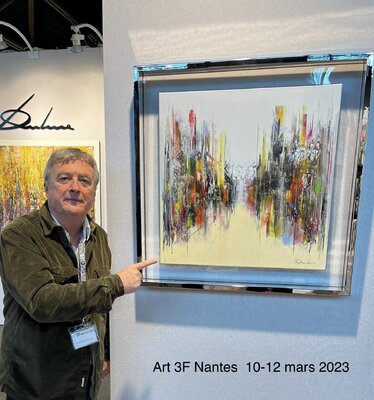 Richard Dubure in the Studio