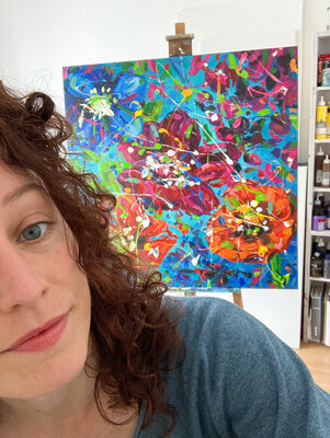 Aylin Schickel in the Studio