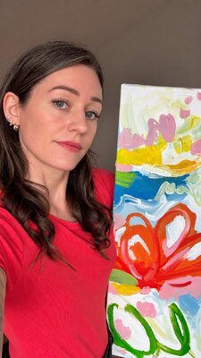 Aylin Schickel in the Studio