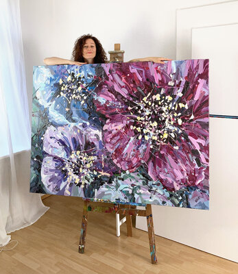 Aylin Schickel in the Studio
