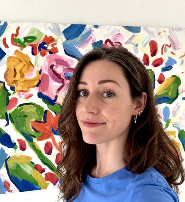 Aylin Schickel in the Studio