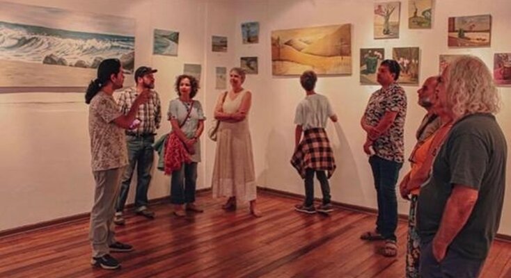 Loreto Zuñiga Ziliani in the Studio: Exposición en Centro Cultural de Vicuña (2024)