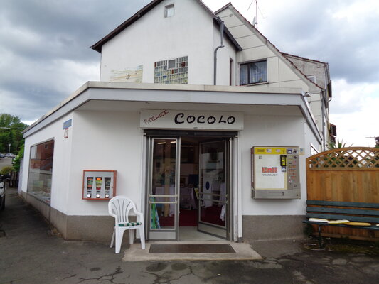 Margit Daut im Studio: Das Atelier Cocolo besteht seit 15 Jahren in Saarbrücken/Ensheim