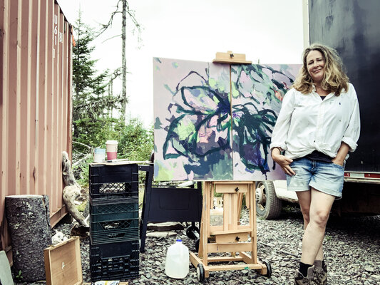 Verena Mayer-Kolbinger in the Studio