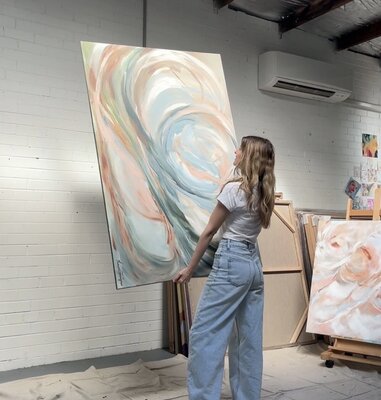 Ivana Gigovic in the Studio