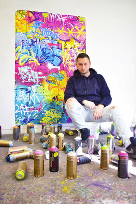 Vincent Bardou in the Studio