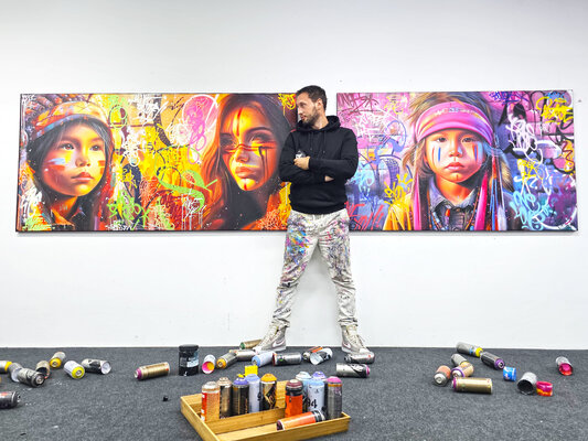 Vincent Bardou in the Studio