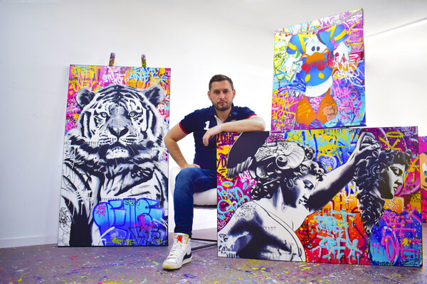 Vincent Bardou in the Studio