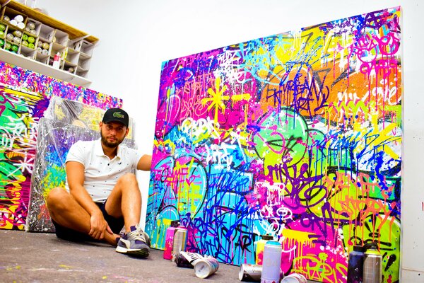 Vincent Bardou in the Studio