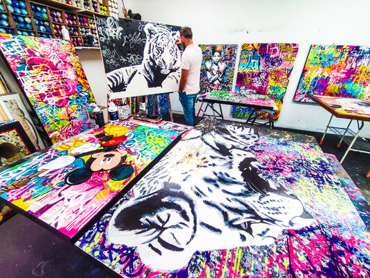 Vincent Bardou in the Studio