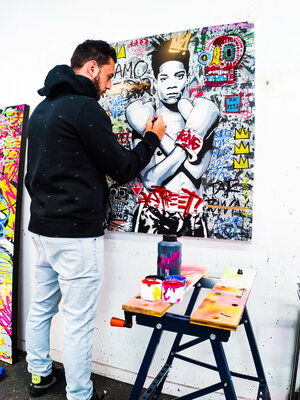Vincent Bardou in the Studio