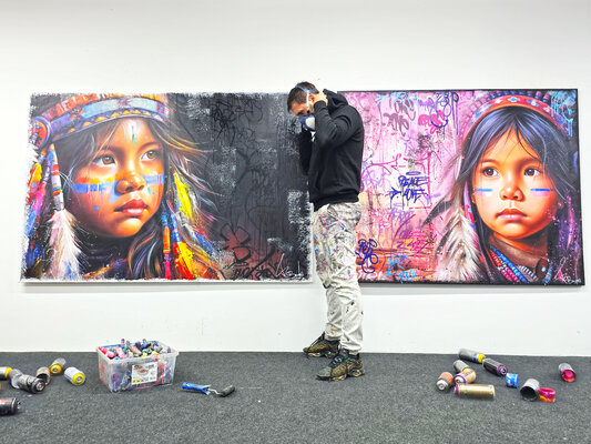 Vincent Bardou in the Studio