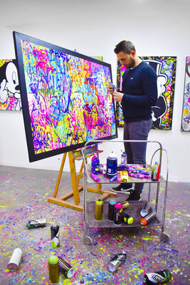 Vincent Bardou in the Studio