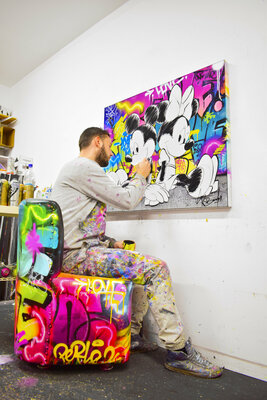 Vincent Bardou in the Studio