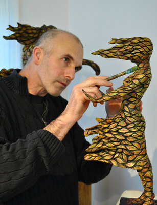 Jonathan Hateley in the Studio