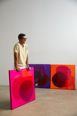 Ruben Abstract in the Studio
