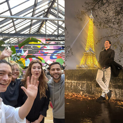 Carlos Pun in the Studio: In Singulart Head Quarters! Dream Team - Paris , France