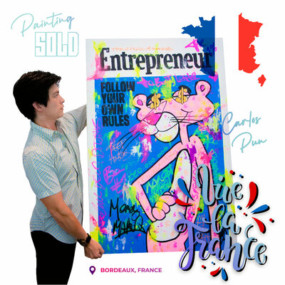Carlos Pun in the Studio: Art Collectors from all over the World