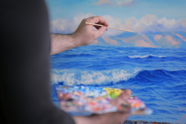 Garry Arzumanyan in the Studio