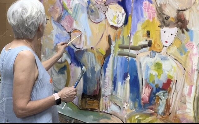Marie Manon Corbeil in the Studio: My inventory of artworks