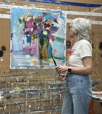 Marie Manon Corbeil in the Studio: observation