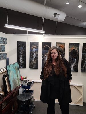 Redin Winter in the Studio