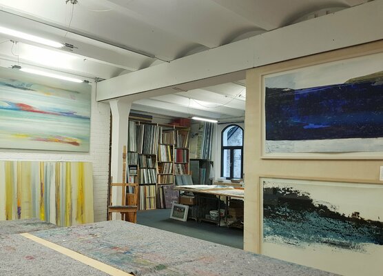 Christian v. Grumbkow in the Studio