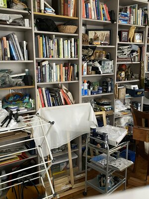 Linnea Pergola in the Studio