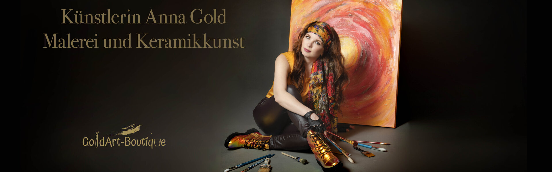 Anna Gold Art for Sale