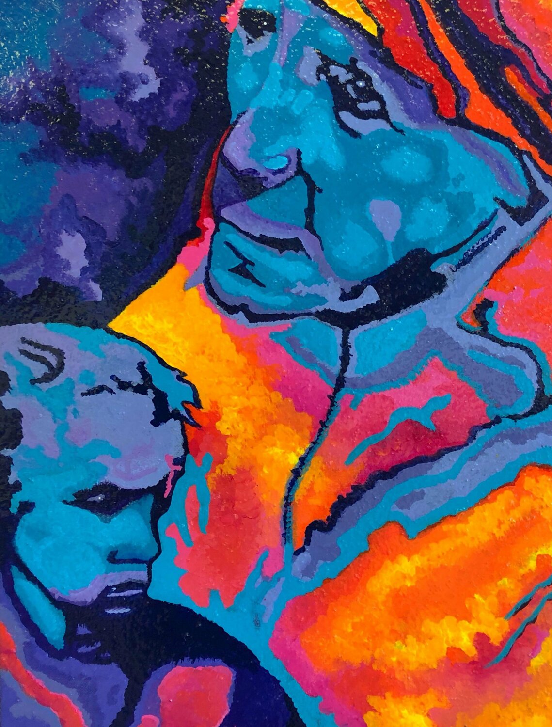 Do Small Things with Great Love David Tomlin Original painting for sale