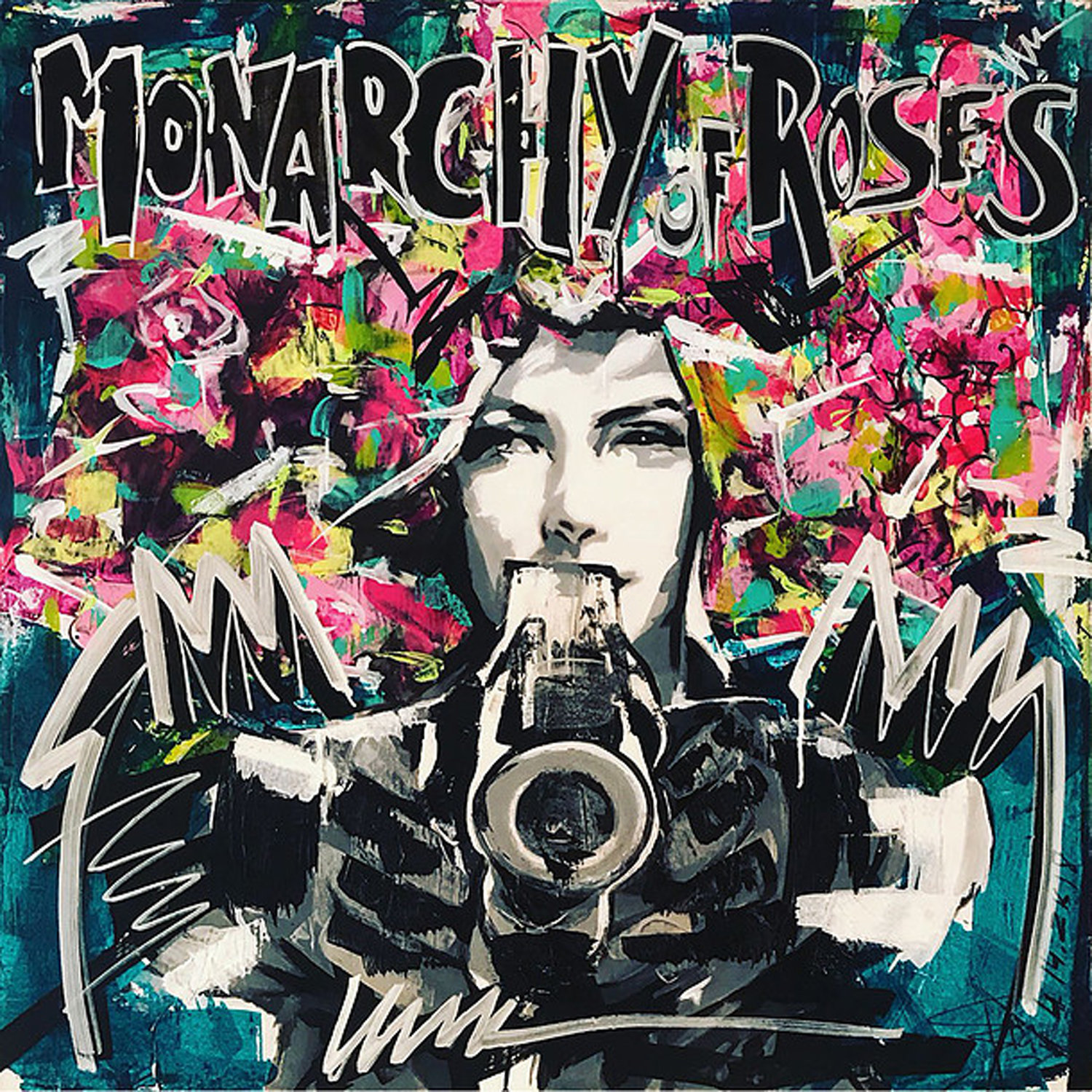 Monarchy of Roses Erick Artik Original painting for sale
