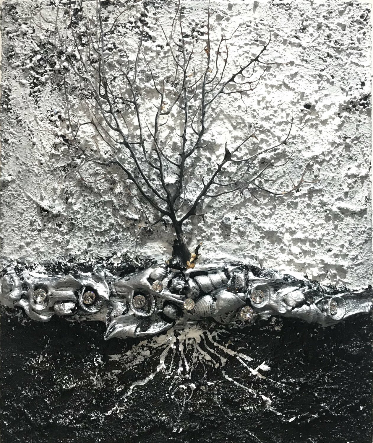 Storia di un Albero Mauro Corvaglia Original painting for sale