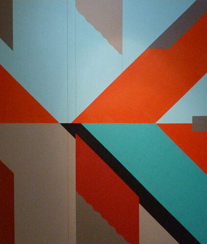 Geometric Movement III by Liuba & Javier Torres, Painting for Sale on Select
