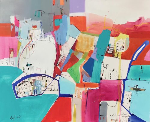 Tiempo para todo by Gisela Gaffoglio, Painting for Sale on Select