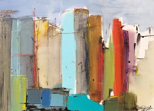 SOLID by Gisela Gaffoglio, Painting for Sale on Select