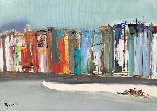 AHORA by Gisela Gaffoglio, Painting for Sale on Select