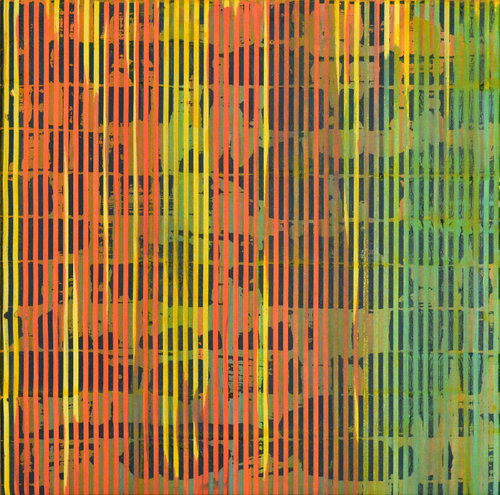 VARIATION MULTICHROMATIQUE 50.26-19 by Laurent Prudot, Painting for Sale on Select