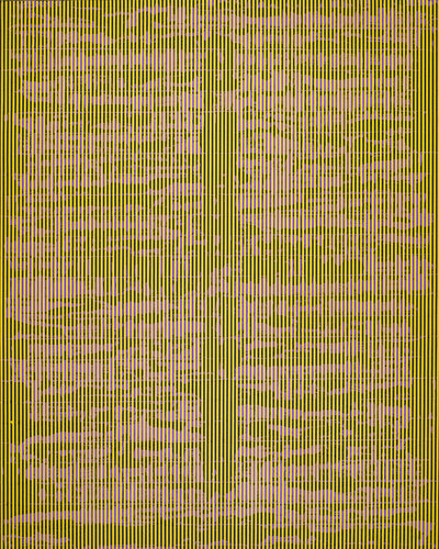 VIBRATION BICHROMATIQUE 114.02-19 by Laurent Prudot, Painting for Sale on Select