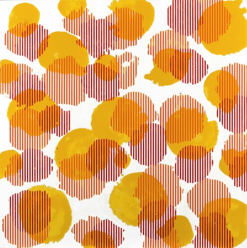 MTP VARIATION SPOTTED 60.39-19 by Laurent Prudot, Painting for Sale on Select