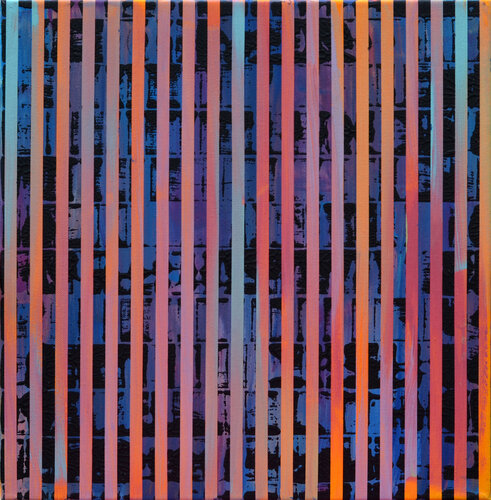 VIBRATION MULTICHROMATIQUE 20-11 by Laurent Prudot, Painting for Sale on Select