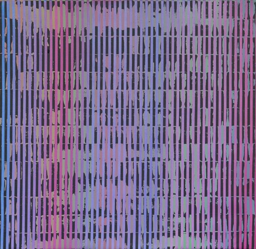 VIBRATION MULTICHROMATIQUE  46-09 by Laurent Prudot, Painting for Sale on Select