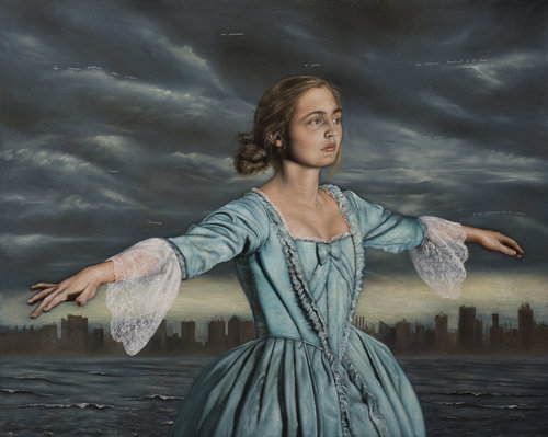 Je Survole le monde by Francisco Benitez, Painting for Sale on Select