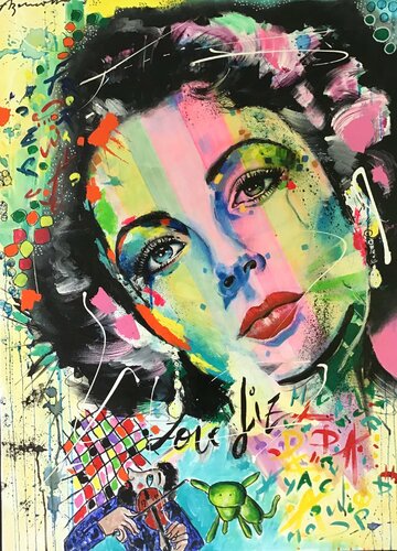 LIZ by Jean-Louis Azencott, Painting for Sale on Select