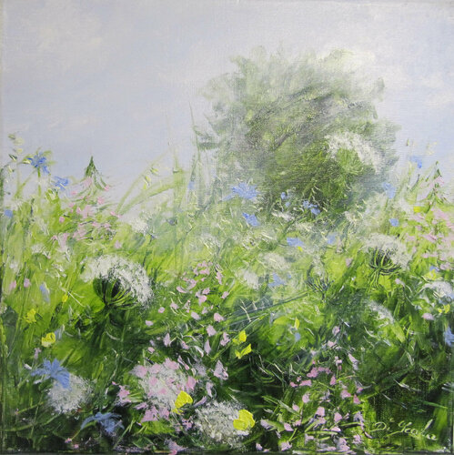 douce brume by Brigitte Di Scala, Painting for Sale on Select