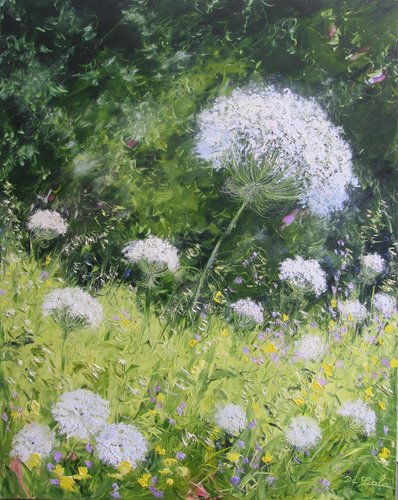 la danse des elfes by Brigitte Di Scala, Painting for Sale on Select